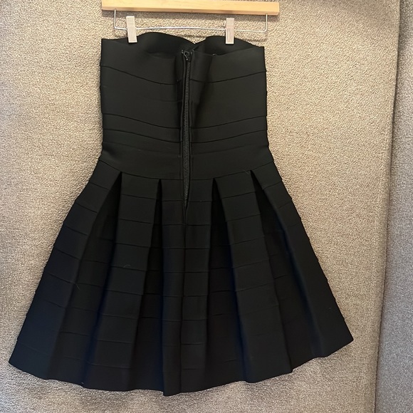 Pleasure doing business banded black dress - Picture 2 of 4